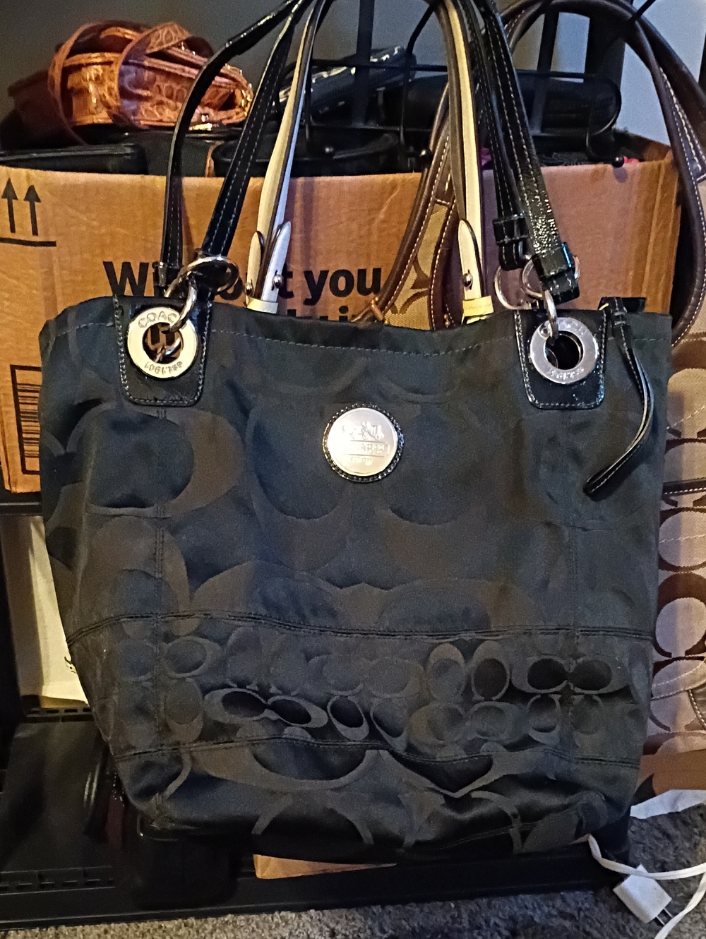 Coach Alex sateen tote